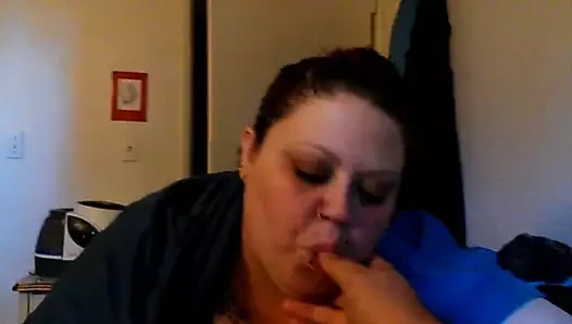 Ladymonarch420 eski kocasının tombul emiyor