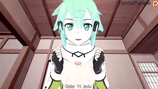 Sansürsüz sikiş sinon kılıç sanatı online hentai