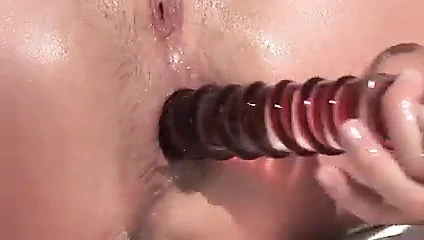 Ashley kâkül her ikisi de ona delikler ile büyük oyuncaklar