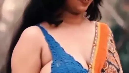 Hint bigboobs aunty