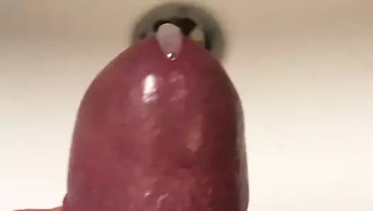 Jerkoff in the bathroom