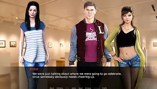 Yazın kaltak günleri: sürtük ve inek kız bir gece kulübüne giriyor-ep3