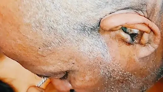 Jamal went to her house and fucked Sanjana and put water in her pussy and licked her pussy