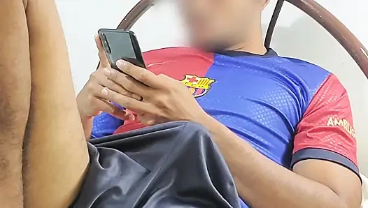 Male Watching Porn In His Room