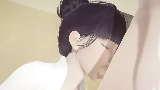 Hentai sansürsüz - shoko berbat ve kütüphanede dizlerinin üzerinde becerdin