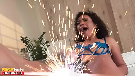 Fakehub - ateşli genç Brezilyalı için tıraş ve dölleme