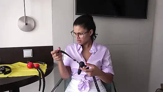 Calisa's Gag Training Ordeal: From Ballgags to Humiliating Hook Gags! (fullhd)
