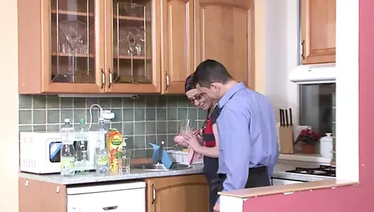 Olgun almanlar karılarıyla harika seks yapmak istiyor