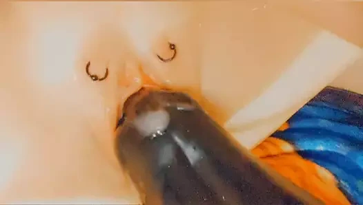 Speculum ve dildo ile Alman itaatkar sklavins eğitimi