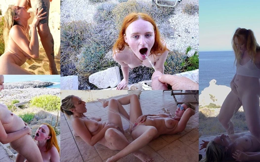 Tatilde altın duşlar ve çiş imbibe