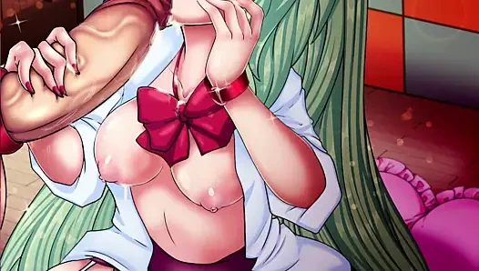 Hotaruchan ile bir büyük göt verir lezzetli oral seks için ona favori senpai hentai tarafından hotaruchanart