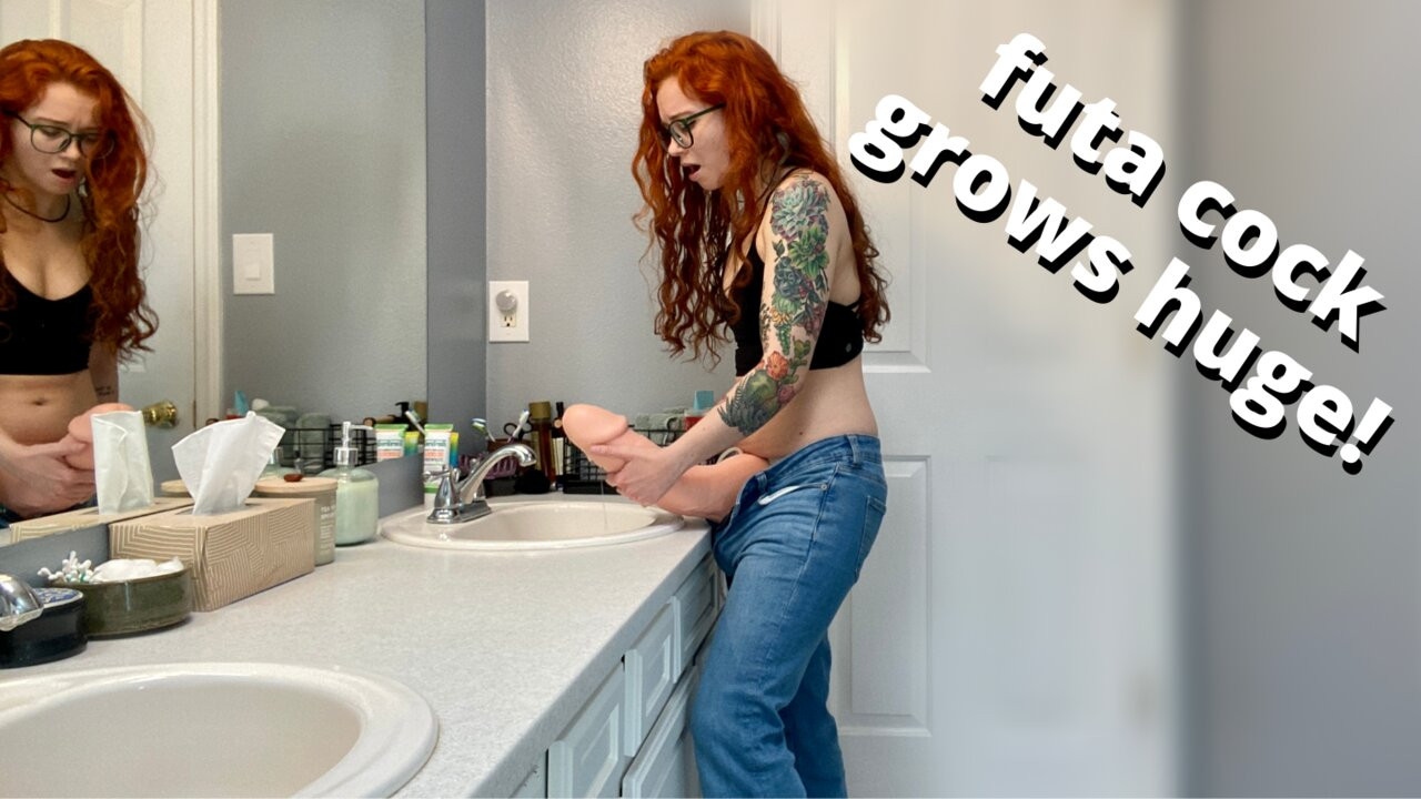 Transfixed futa orgazm, horoz büyümesi ve attırma - veggiebabyy birçok videoda tam video