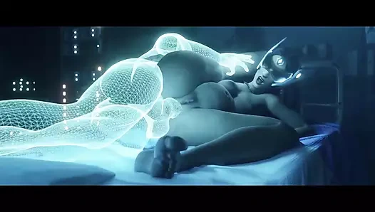 Zmsfm - sürtük aynı anda iki büyük yarakla gerçekten sert sikiliyor