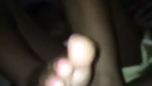 abanoz şehvetli footjob