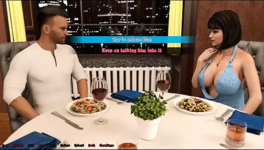 Vadideki Zambak- patronla seksi akşam yemeği