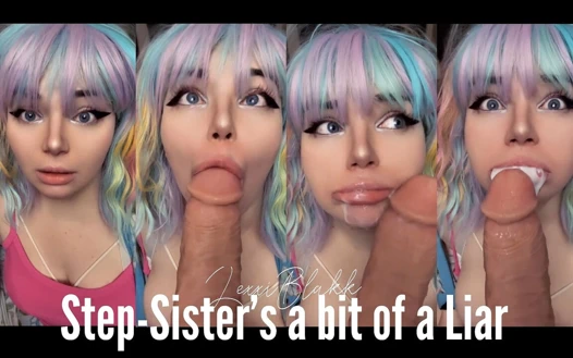 Üvey kız kardeşin biraz yalancı