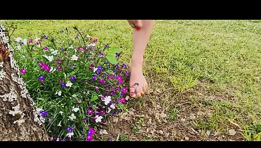 Sevgi dolu ayaklarımın hayranları için özel bir video