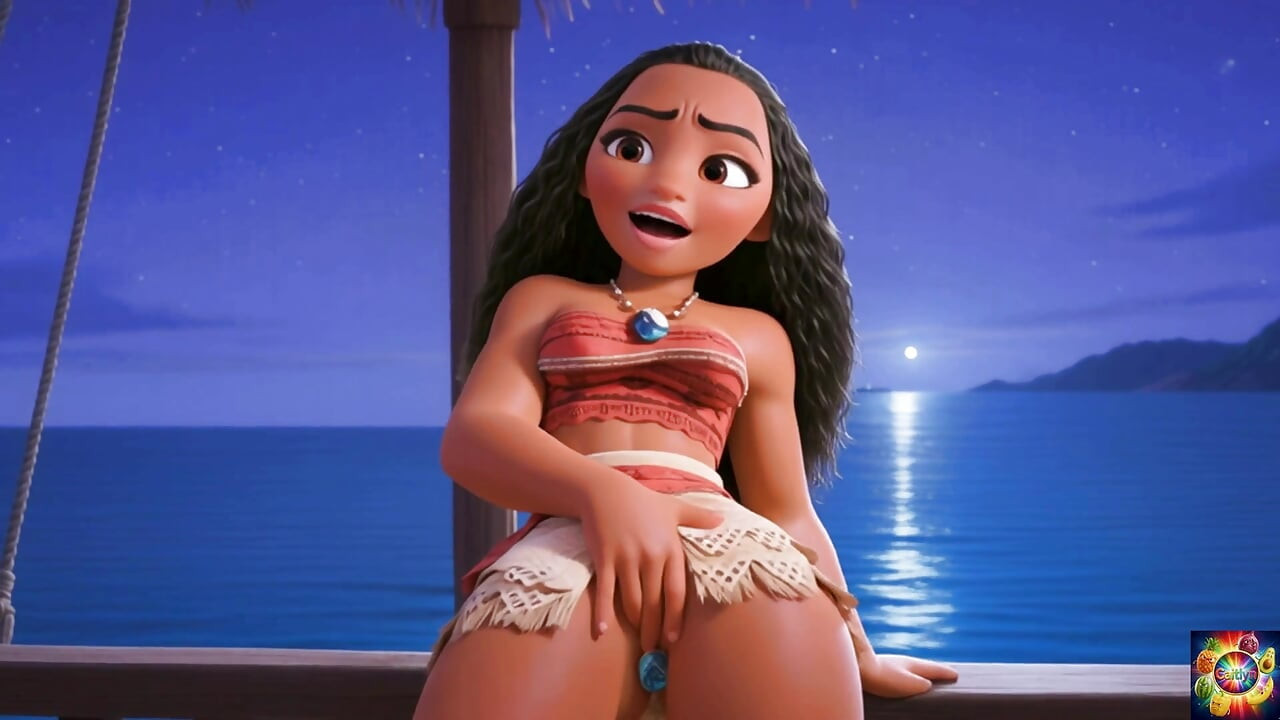 Moana gerçek aşkı kucaklıyor - yapay zeka animasyonu asmr