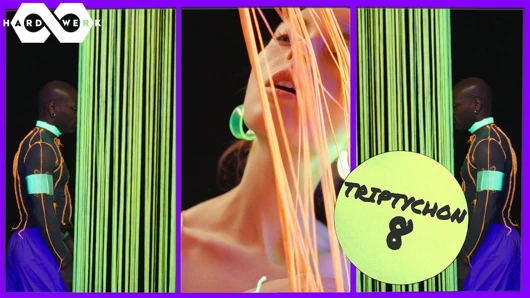 Neon grup seks - ateşli ağda ve sert yaraklar minyon Kiara'nın tıraşlı güzel amını kutsadı