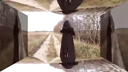 Lina cavalli ve ona mükemmel bacaklar ve horoz