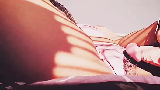 Güneşli kullanma o yapay penis üzerinde ona ıslak kedi bölüm 1