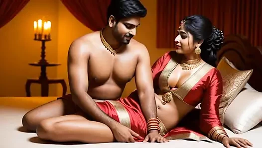 Bütün gece köylü arkadaşımın karısını siktim