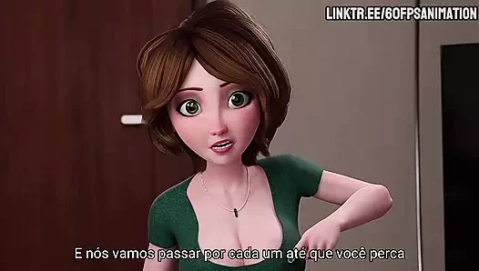 Üvey teyze Cass Hamada ile zaman geçirmek