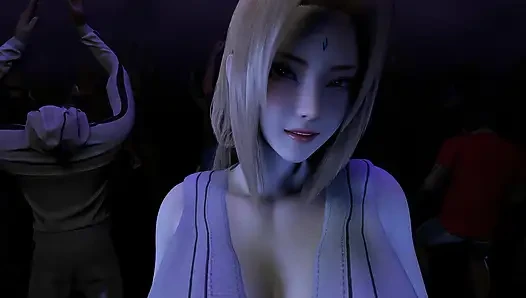 Gece kulübünde tsunade cos