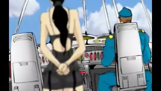 Hentai anime cesaret için emmek ve fuck ile bir tesisatçı