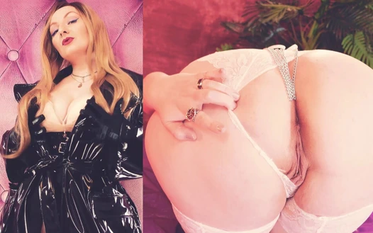 Sulu ıslak amcık oyunu, büyük götlü tombul orta yaşlı seksi kadın çorap giyiyor... Arya Grander