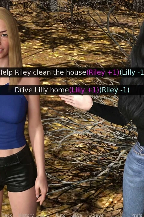Erotica 11 - Ren Riley'nin evi temizlemesine yardım ediyor ve ya Lilly'i de ev yoluna sürerse