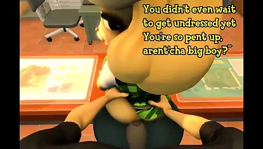 Isabelle götten sikiş (tüylü seks)