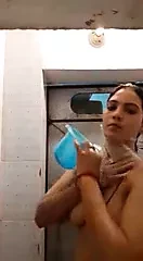 Desi selfie bath 2