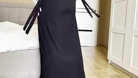 Arap üvey annem sikimi gerçekten istedi ve sıkı ıslak amına aldı