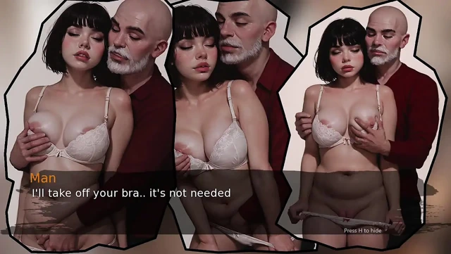 Müşteri güzel bar garsonunun göğüslerine dokunuyor