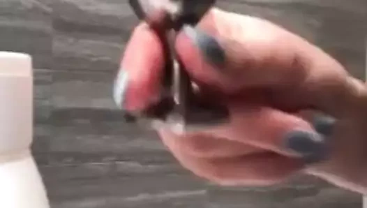 mükemmel kız vücut duş