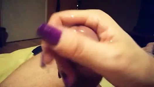 mükemmel akşam handjob