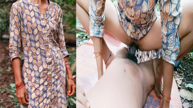 Ateşli bir kız köyün dışında erkek arkadaşıyla sert sikişiyor ve gırtlağına kadar sikişiyor