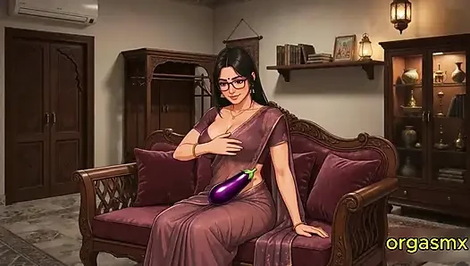 Güzel kadın vahşi arzu - orta yaşlı seksi kadın