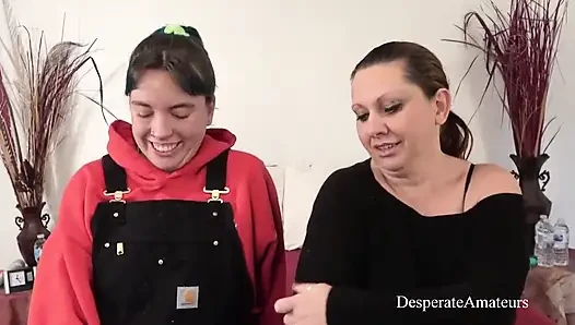 Çaresiz amatörler ateşli seksi salem kızıl saçlı sarışın yaya siren olivia ve aydare ateşli amcıklarını büyük beyaz erkek arkadaşına sert siktiriyor