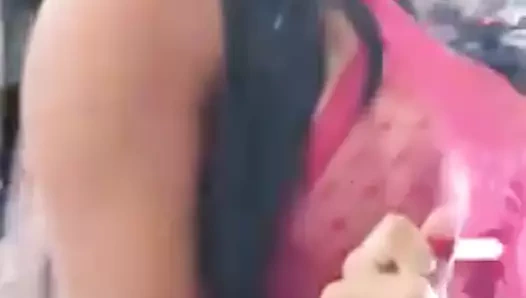 Gostosa desfile de lingerie