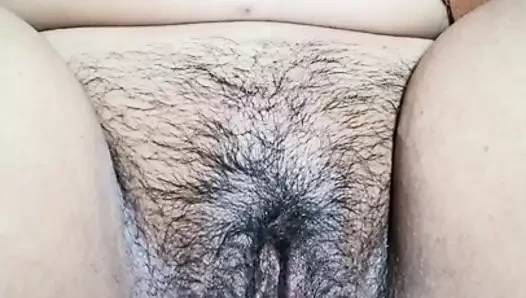 Hint kaltak ile kalın beyaz kedi cums