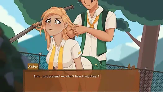 Kamp yas tutuyor odun - bölüm 13 - loveskysanhentai'nin seksi sutyeni