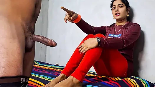 Bir kız arkadaş büyük bir yarak gördükten sonra sinirleniyor desi kız arkadaş sert sikişiyor