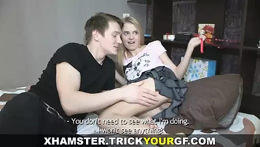 Gf'nizi kandırın - bir maske içinde ve onsuz becerdin