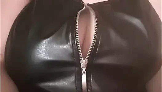 Selbstbedienung Frau, grosse clit