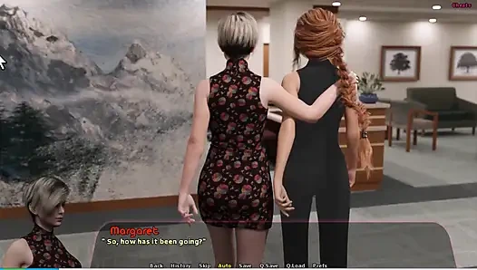 Haley hikayesi #13 - Adriana Johannes'e oral seks yaptı... Haley ve... gece dışarıda... Johannes banyoda Haley'i sikiyor