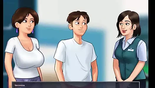 Yaz mevsimi efsanesi: büyük sütlü memeli ateşli seksi orta yaşlı seksi kadın bölüm 79