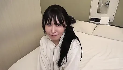 Part 1 "One year is the limit for being chaste" Risa (29), a beautiful busty wife who married a weak man in a hurry, wanted to return to her life after having sex and asked for a raw!