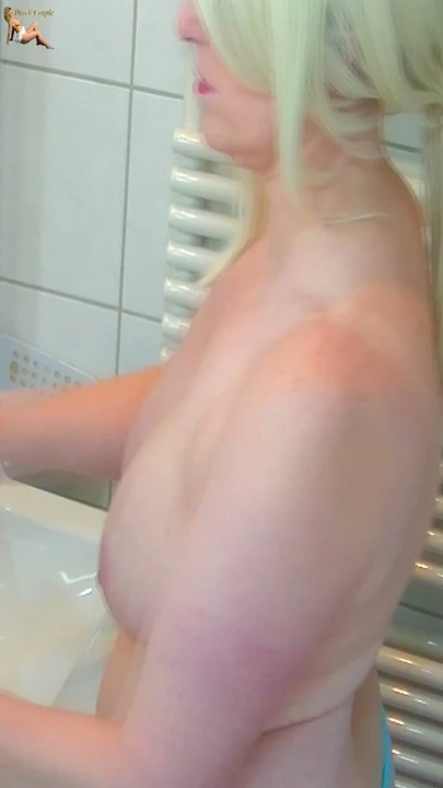 Dutch Horny MILF shows her 36 DDD tits